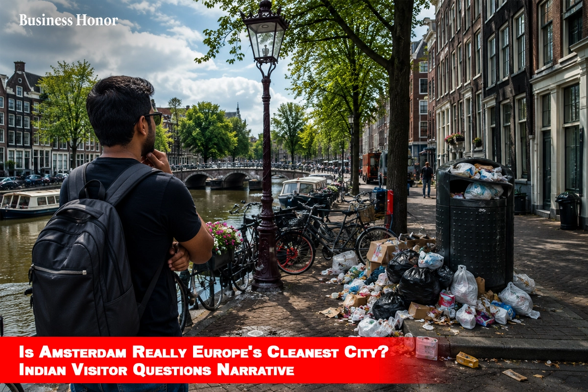 Is Amsterdam Really Europe's Cleanest City? Indian Visitor Questions Narrative